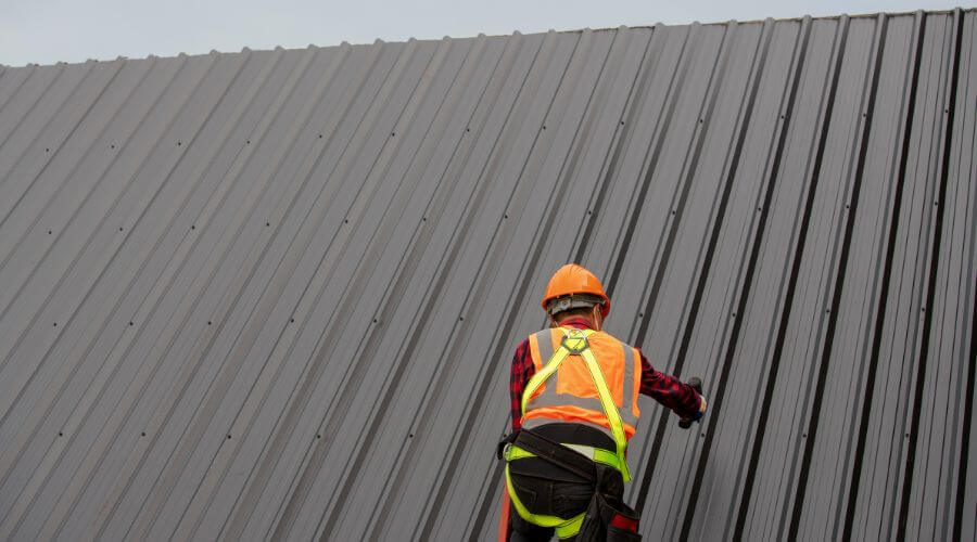 Professional metal roof installation services in Clinton, TN